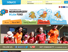 Tablet Screenshot of neurosurgerykids.com